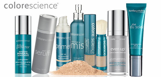 colorescience makeup skincare products